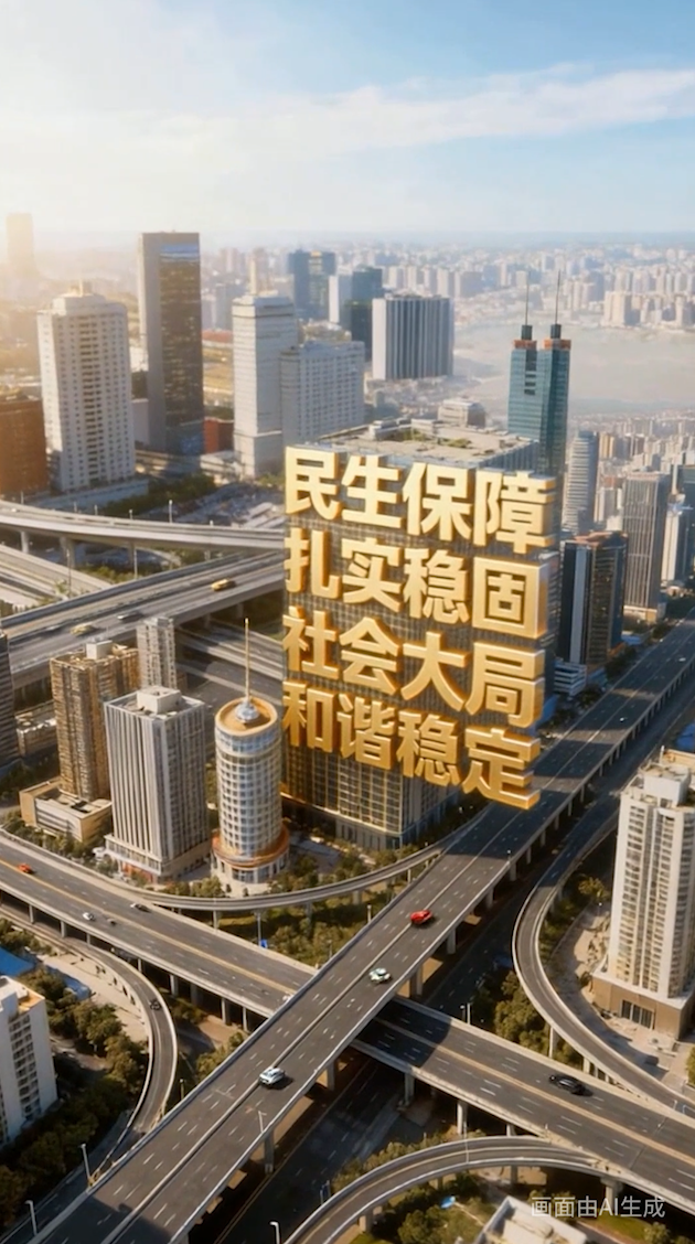 【两会·AI动画】6组数据 看“十四五”成绩单⑥民生保障扎实稳固 社会大局和谐稳定