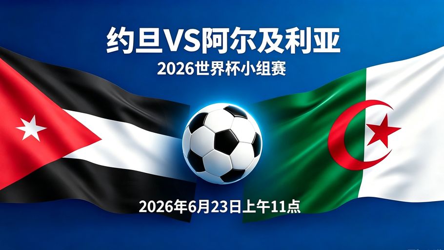【冀时直播】“一起来看世界杯” 约旦VS阿尔及利亚