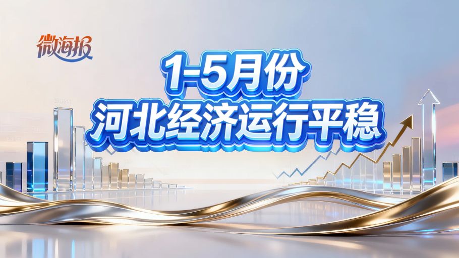 微海报丨1-5月份河北经济运行平稳