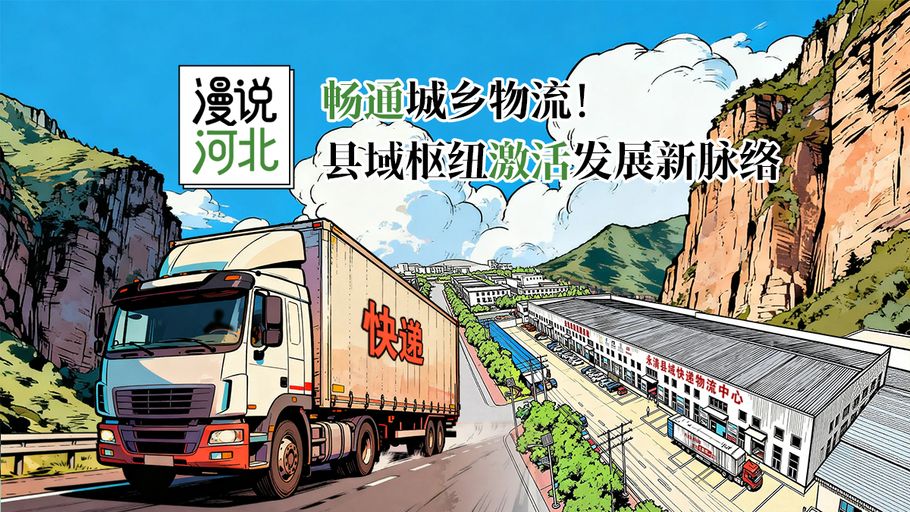 漫说河北丨畅通城乡物流！县域枢纽激活发展新脉络