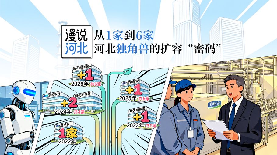 漫说河北丨从1家到6家，河北独角兽的扩容“密码”
