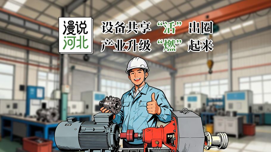 漫说河北丨设备共享“活”出圈，产业升级“燃”起来