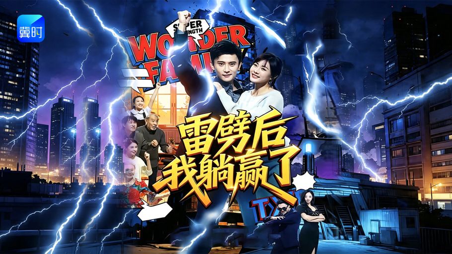 【直播】冀时新闻微短剧暑期专场：《雷劈后我躺赢了》