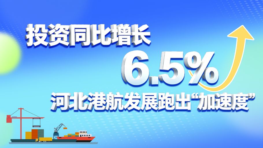 微海报 | 投资同比增长6.5%，河北港航发展跑出“加速度”