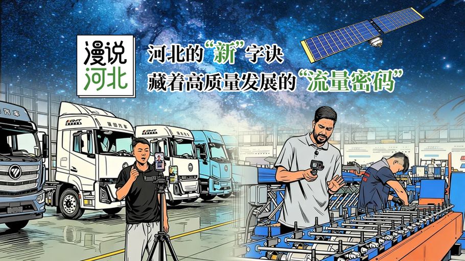 漫说河北丨河北的“新”字诀，藏着高质量发展的“流量密码”