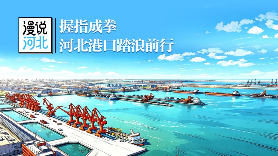 漫说河北丨握指成拳，河北港口踏浪前行