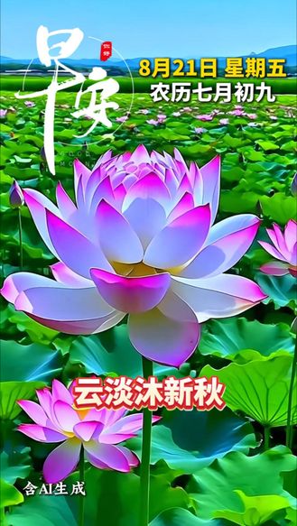 七月初十，十全十美，所求皆圆满，福运伴朝夕#早安