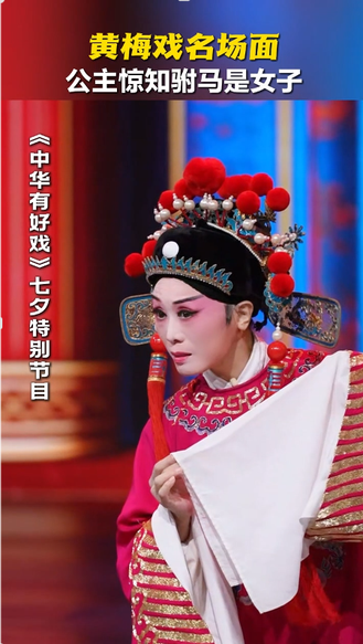 黄梅戏名场面 公主惊知驸马是女子 #七夕唱响戏中情  #中华有好戏