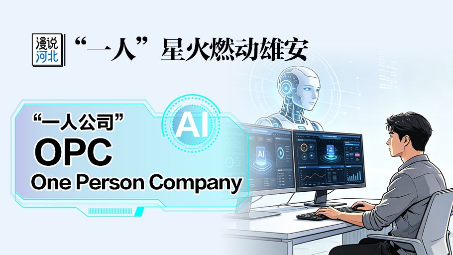 漫说河北丨“一人”星火  燃动雄安