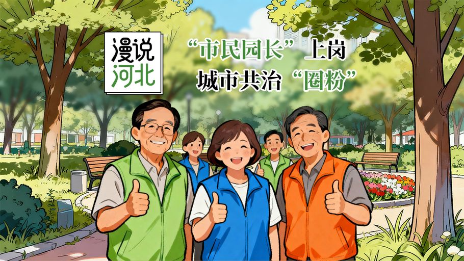 漫说河北丨“市民园长”上岗，城市共治“圈粉”