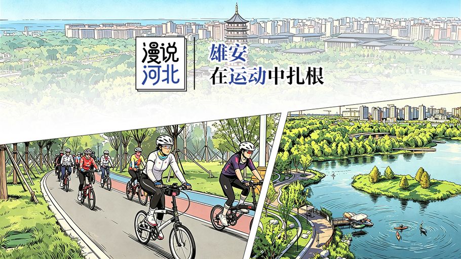 漫说河北丨雄安，在运动中扎根