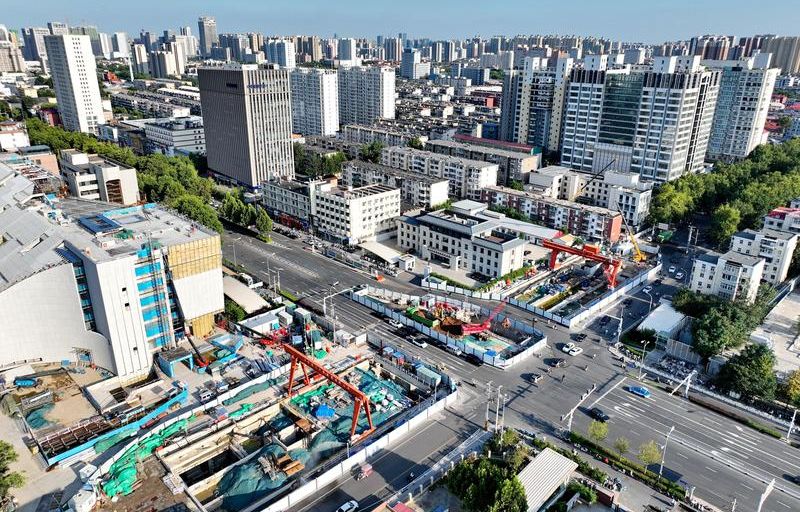 石家庄地铁5号线建设加速推进