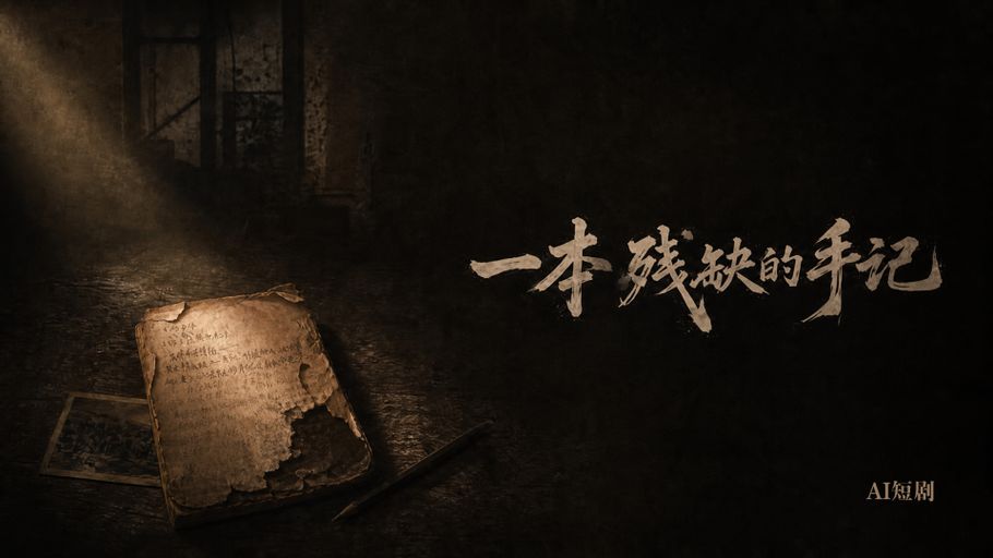 AI短视频 | 一本残缺的手记
