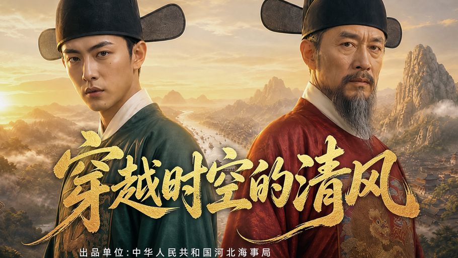 倒计时2天！全国首部AI海事廉洁微短剧《穿越时空的清风》9月8日六端同步首播