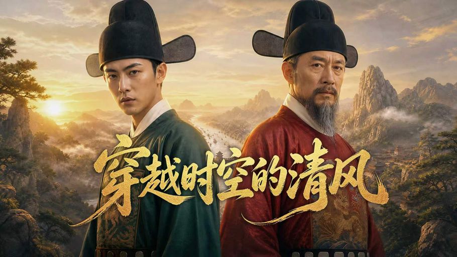 【冀时直播】河北卫视AI仿真人微短剧《穿越时空的清风》首播上线