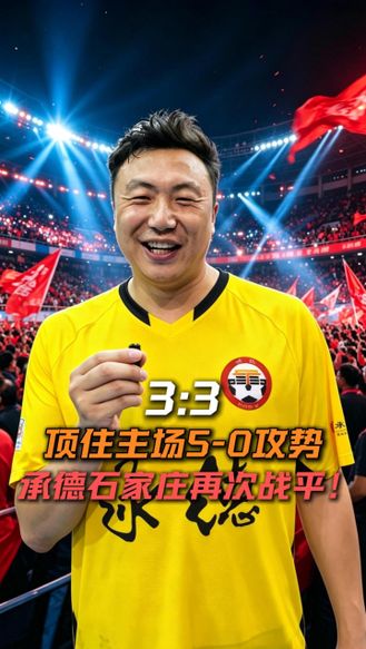 3:3！顶住主场5-0攻势，承德石家庄再次战平！#河北五超 #河北五超推荐官