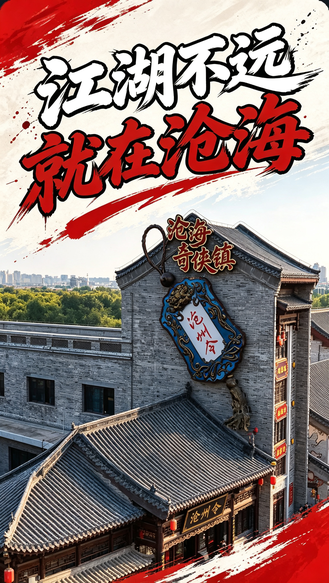 江湖不远，就在沧海！赴沧海奇侠镇，解锁沉浸式武侠江湖丨何以中国·你不知道的大运河