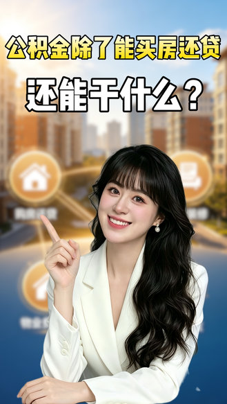 公积金除了能买房还贷，还能干什么？新版《住房公积金管理条例》9月20日施行，装修、交物业费也能提取公积金！（编辑：王冉）