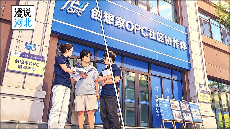漫说河北丨雄安：“保姆级”礼包 点亮OPC创业星火