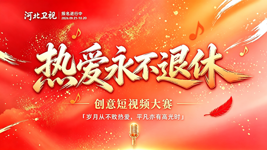 热爱永不退休—创意短视频大赛报名活动