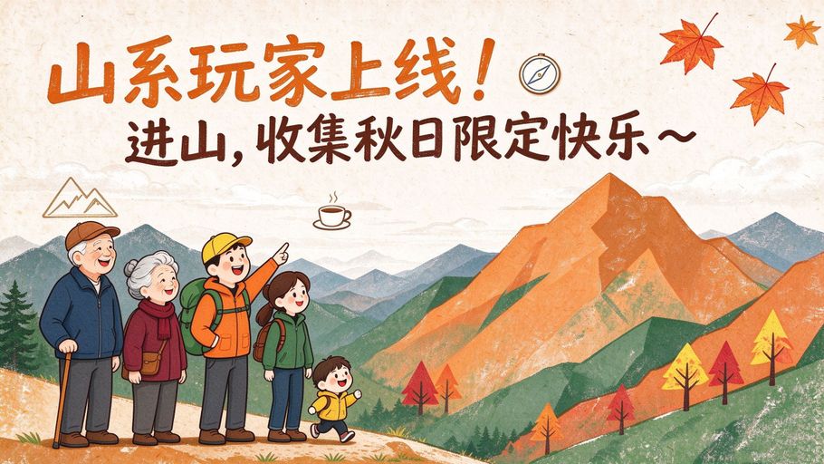 河北到底哪里美丨山系玩家上线！进山，收集秋日限定快乐~