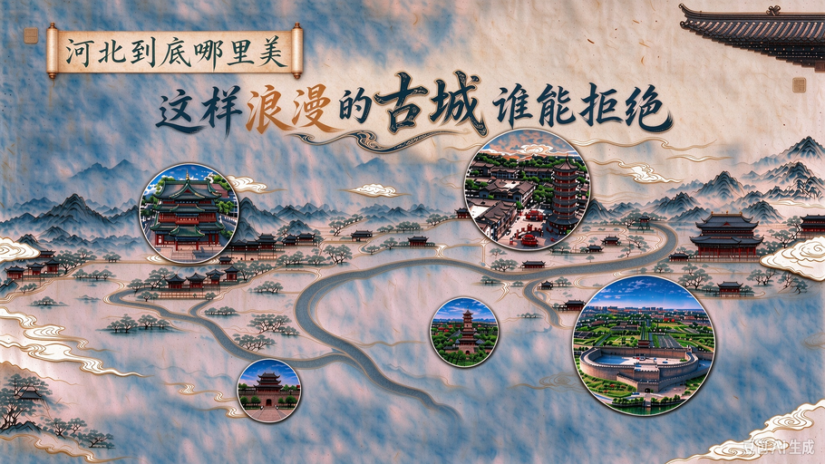 河北到底哪里美丨这样浪漫的古城谁能拒绝~
