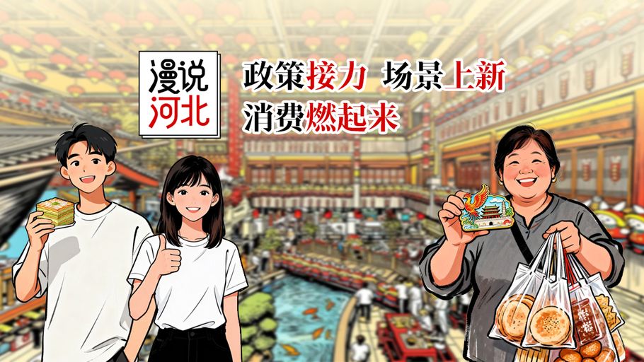 漫说河北丨政策接力 场景上新 消费燃起来