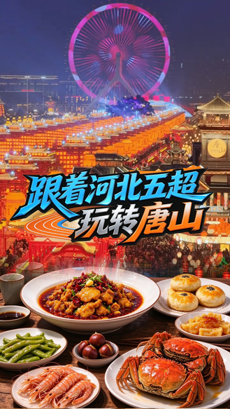 跟着河北五超玩转唐山!球迷暖心安利美景美食，快来一起打卡吧!#河北五超#河北五超推荐官