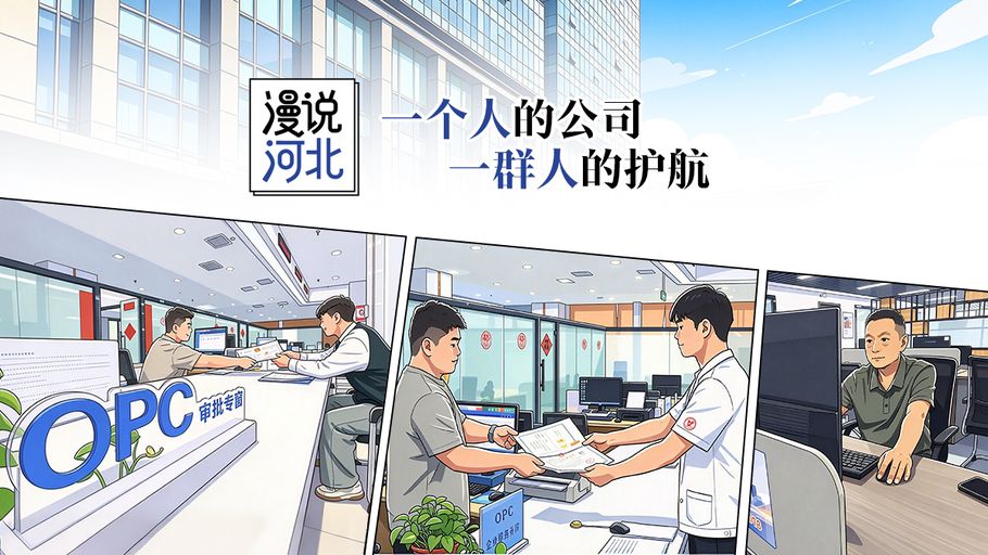 漫说河北丨一个人的公司 一群人的护航