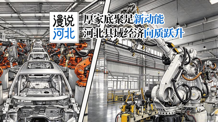 漫说河北丨厚家底聚足新动能 河北县域经济向质跃升