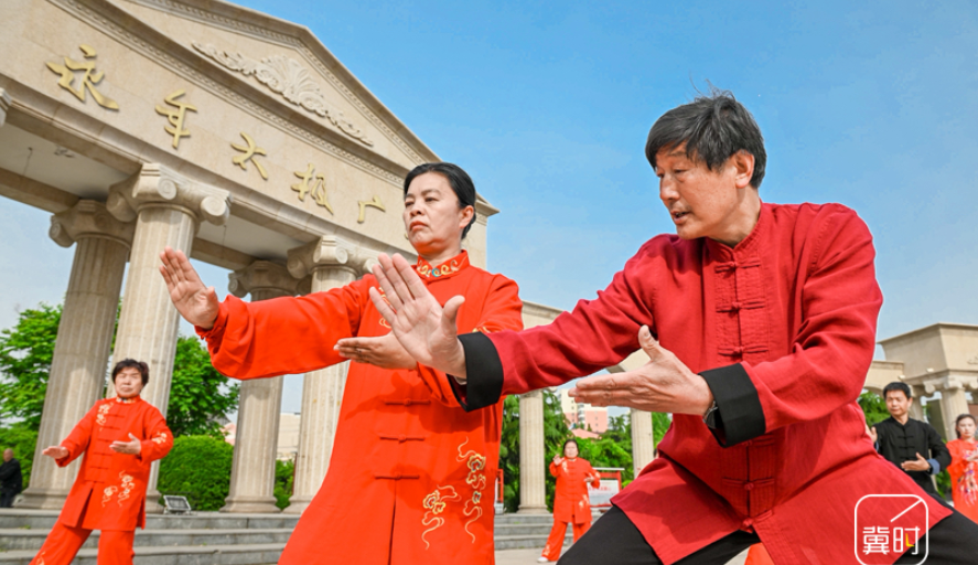 河北邯郸：永年太极从“非遗”走进百姓生活