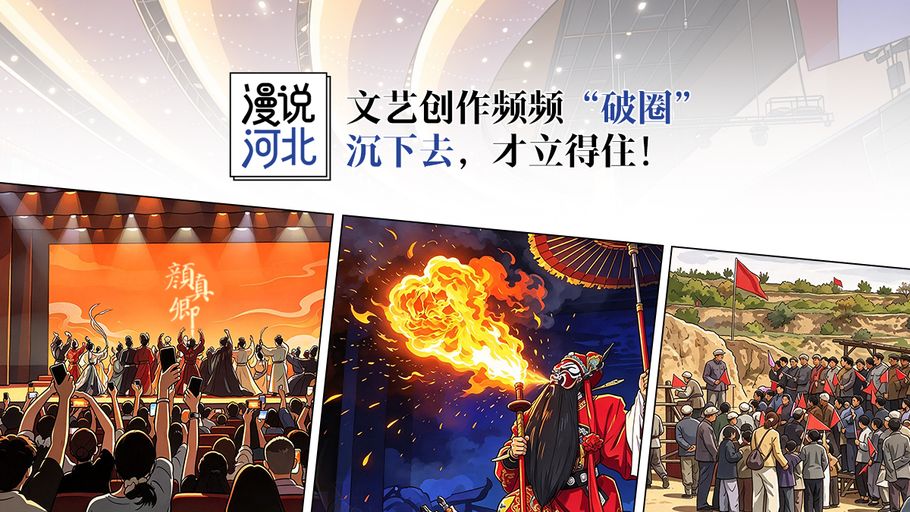 漫说河北丨文艺创作频频“破圈”：沉下去，才立得住！