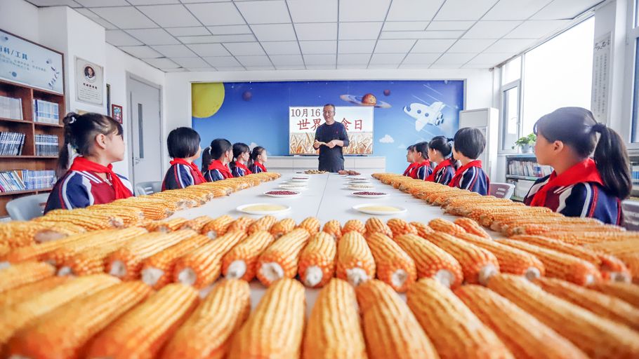唐山遵化：珍惜粮食教育进校园