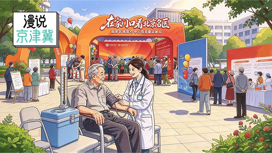 漫说京津冀丨医疗协同 家门口近享“国家队”服务