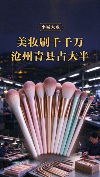 小城大业 | 美妆刷千千万 沧州青县占大半