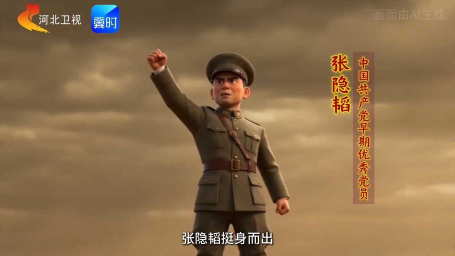 庆祝中国共产党成立105周年系列AI微动画《了不起的105年》第五集：组建津南农民自卫军，他举起了中国共产党在北方的第一面农民武装大旗