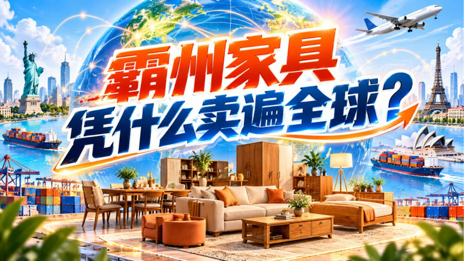漫说河北丨远销全球 收入突破530亿元  霸州家具凭什么？