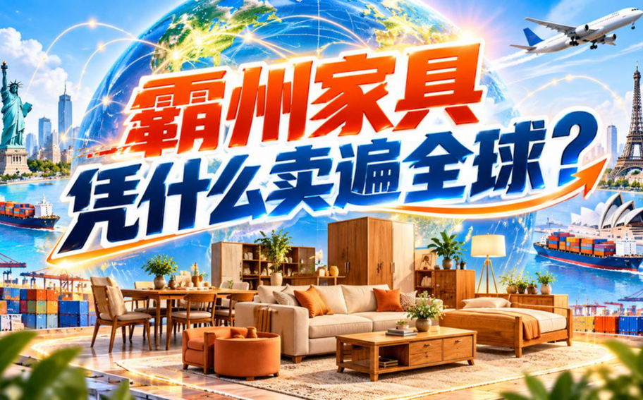 漫说河北丨远销全球 收入突破530亿元  霸州家具凭什么？
